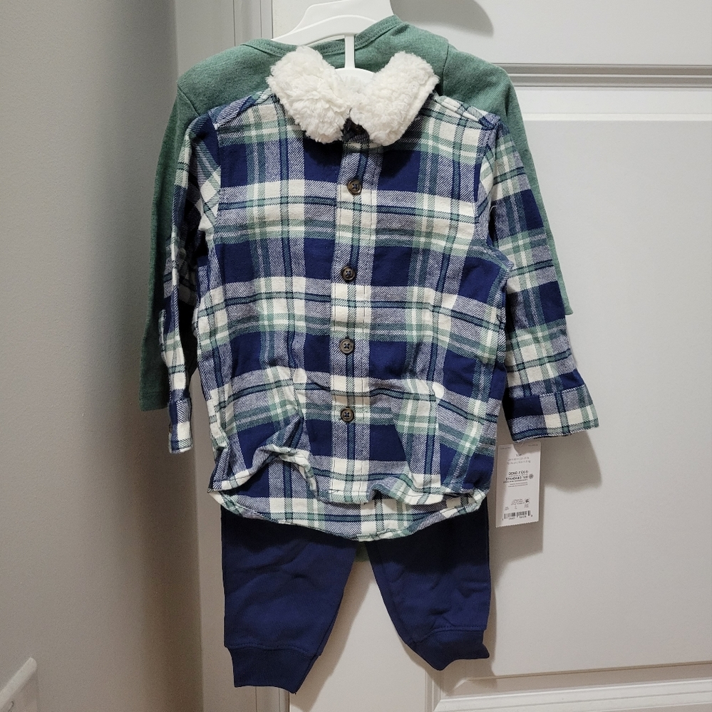 Set of 3 Blue and green set